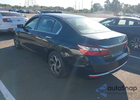 2016 Honda Accord Lx z USA, uszkodzony, nr VIN 1HGCR2F37GA222380